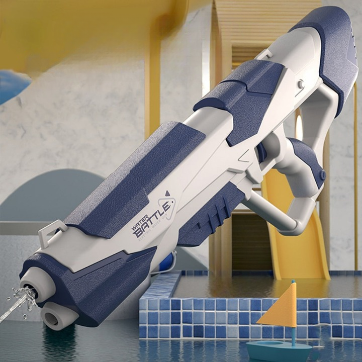 Vandpistol med trykstråle og USB-batteri til børn og voksne – SpritzPower X1