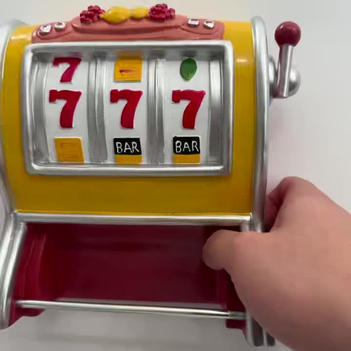 Jackpot Toiletpapirholder – Spillemaskine-design & Vægmonteret
