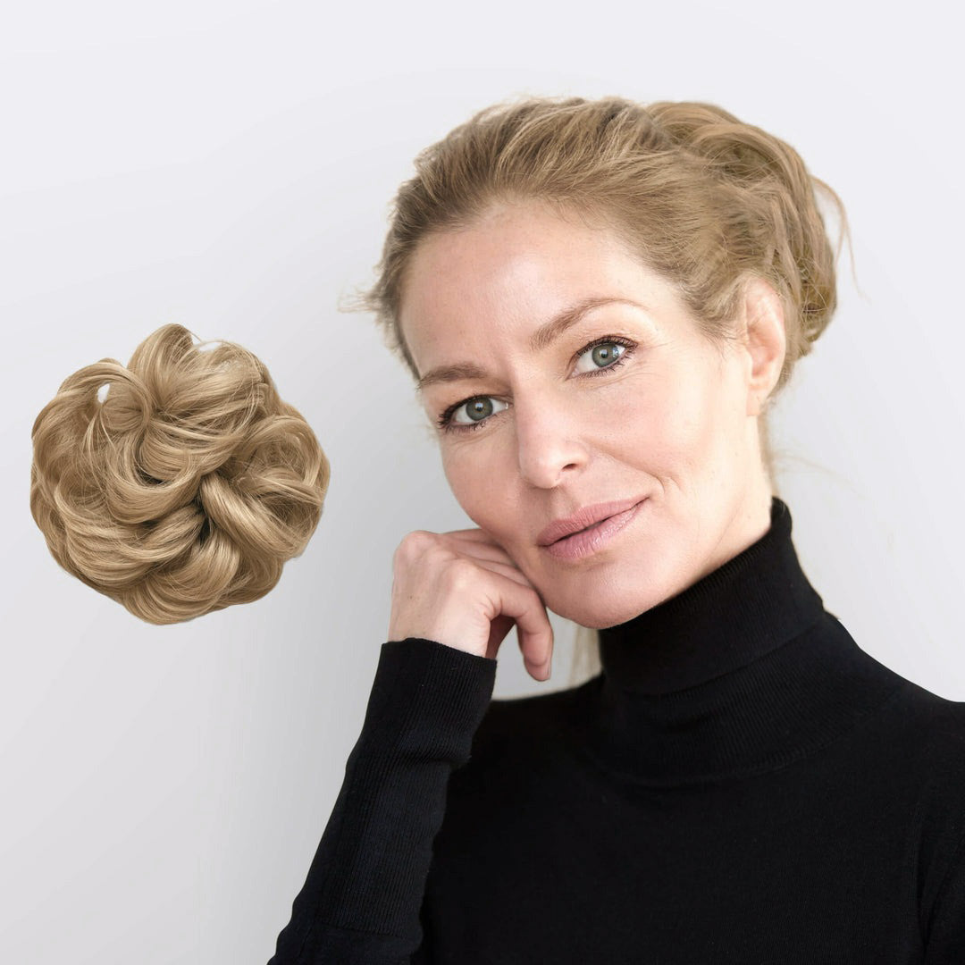Hår-scrunchie til fyldig knold – BunPop