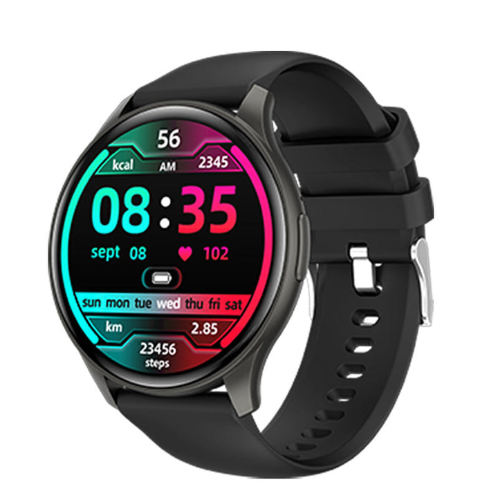 Vandtæt smartwatch med blodtryksmåler, iltmætning og søvnovervågning