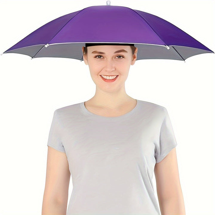 SunShade paraplyhat – let, UV-beskyttende og håndfri