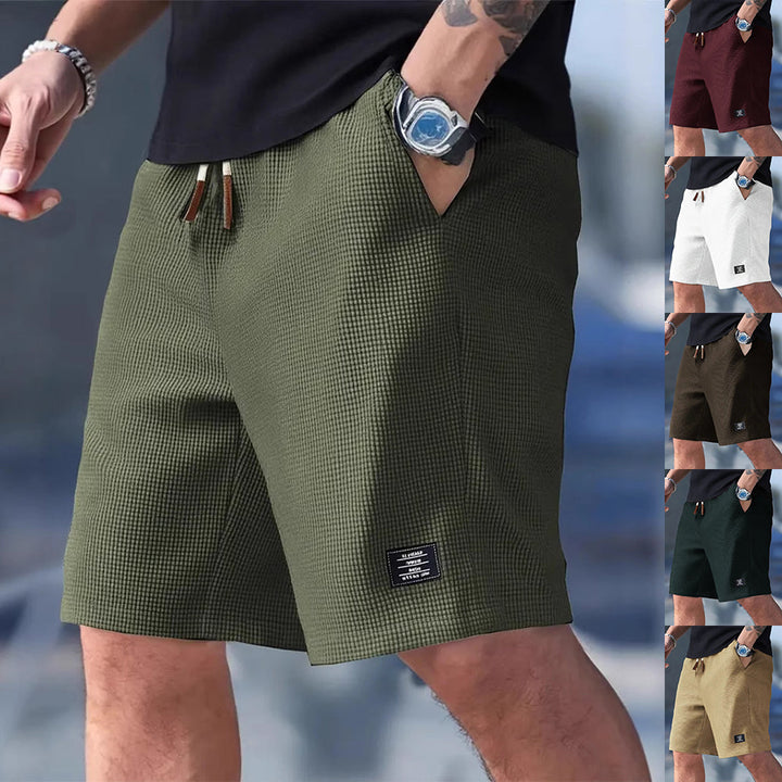 Men's Casual Sports Shorts Summer Loose Drawstring Pocket Pants