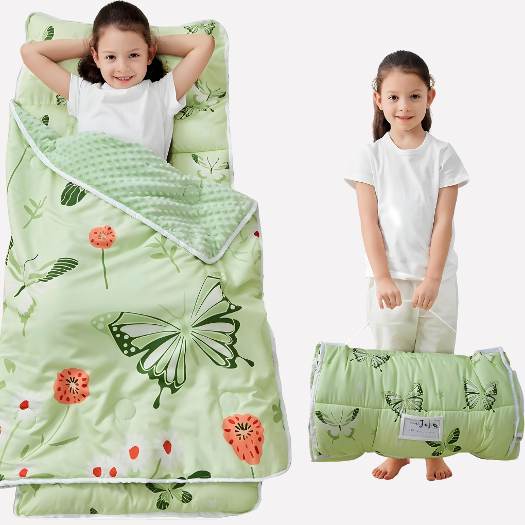 Tumling Nap Mat med Pude og Tæppe