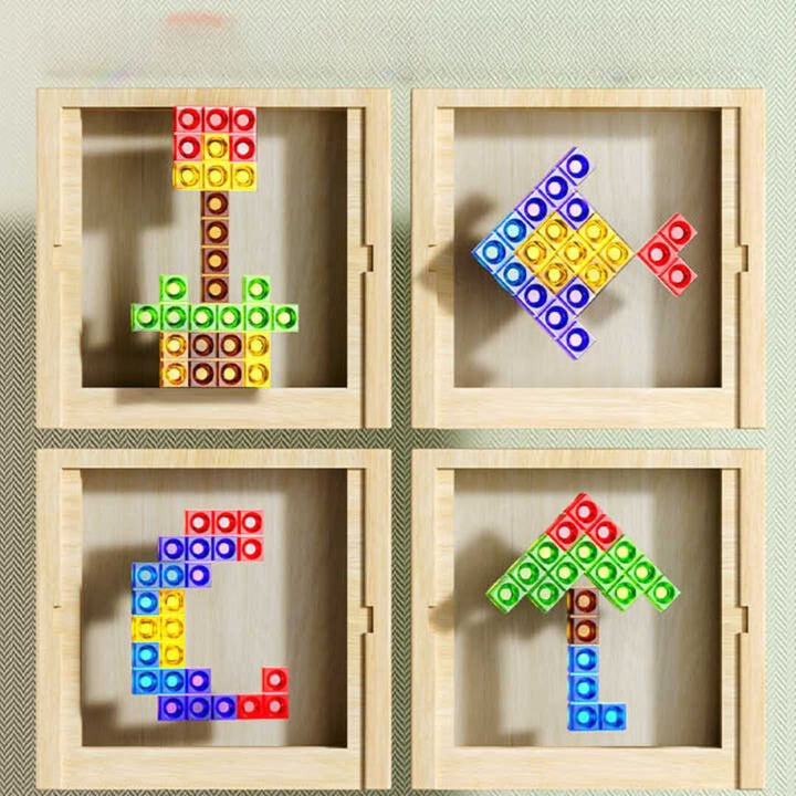 EcoBlock Tetris Board – Bæredygtigt Tetris-puslespil for hele familien