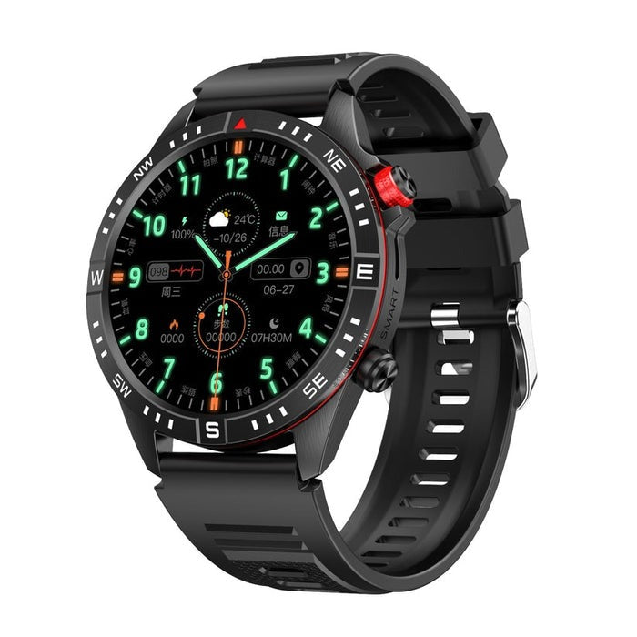 Vandtæt smartwatch med blodtryksmåler, iltmætning og søvnovervågning