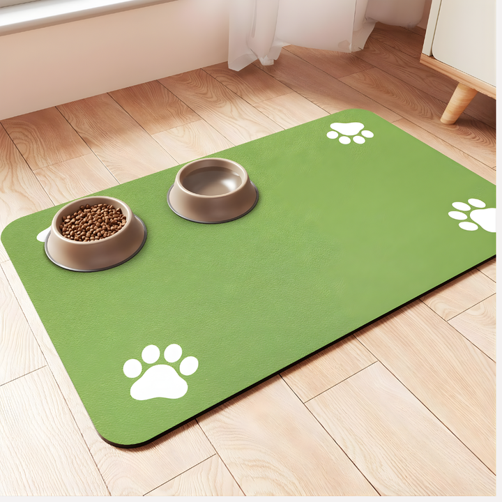 Pet Fodringsmat - Absorberende Pet Placemat til Mad og Vand Skål