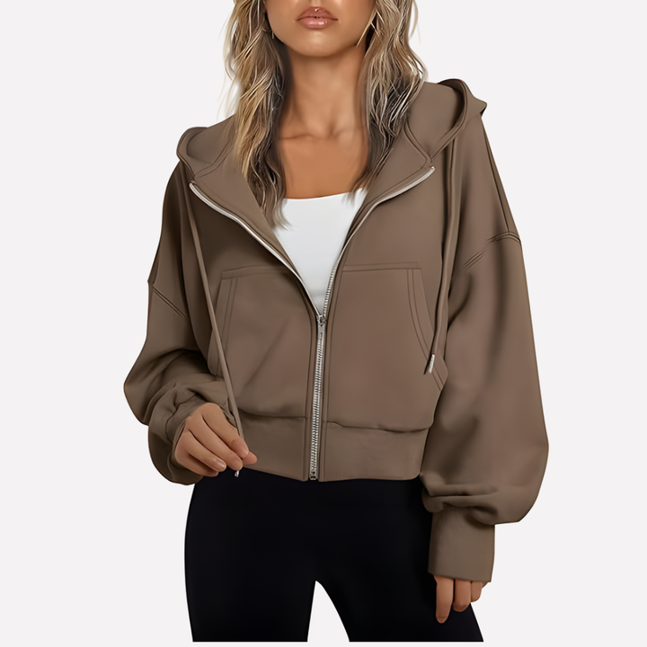 Kvinders Grafisk Pullover Sweatshirt – Casual Hverdag Stil