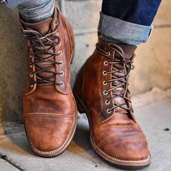 Læder Boot Classic