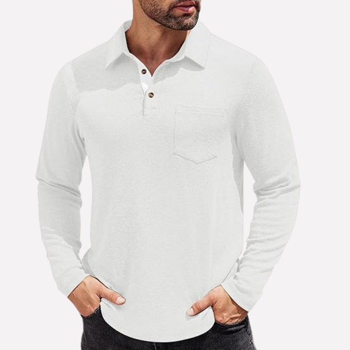 Mænds Casual Crew Neck T-Shirt – Klassisk Stil til Hverdagsbrug