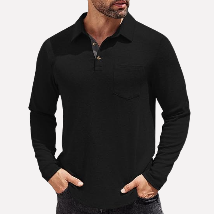 Mænds Casual Crew Neck T-Shirt – Klassisk Stil til Hverdagsbrug
