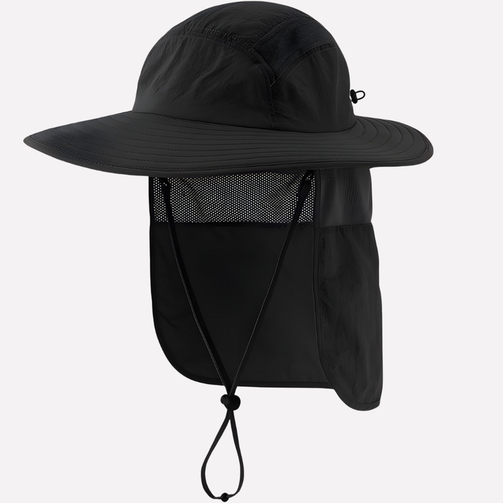 Fiskerhat med Nakke Flap til Udendørs Beskyttelse