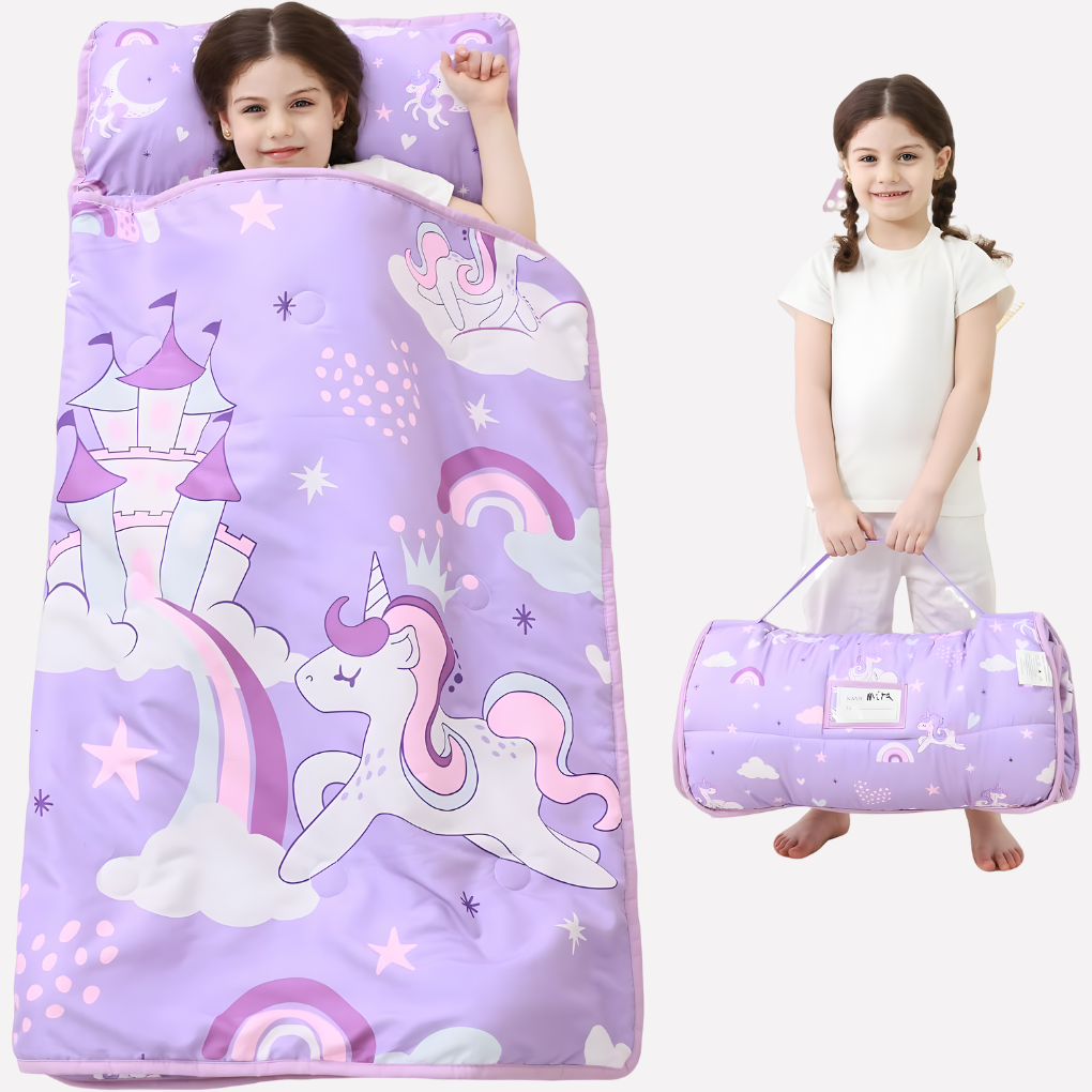 Tumling Nap Mat med Pude og Tæppe