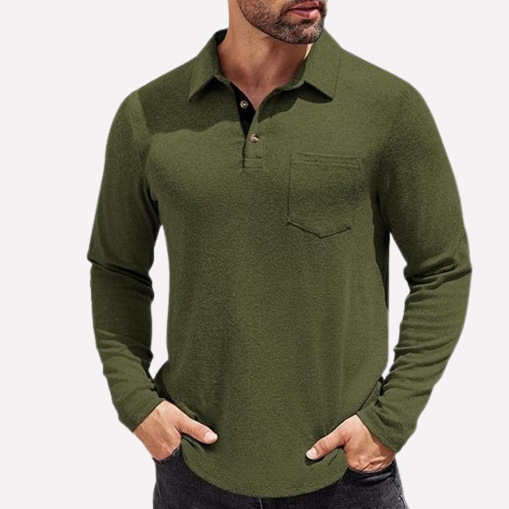 Mænds Casual Crew Neck T-Shirt – Klassisk Stil til Hverdagsbrug