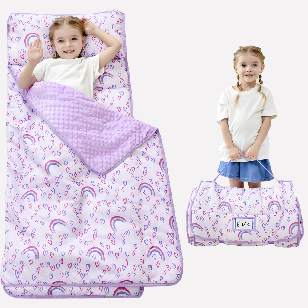 Tumling Nap Mat med Pude og Tæppe