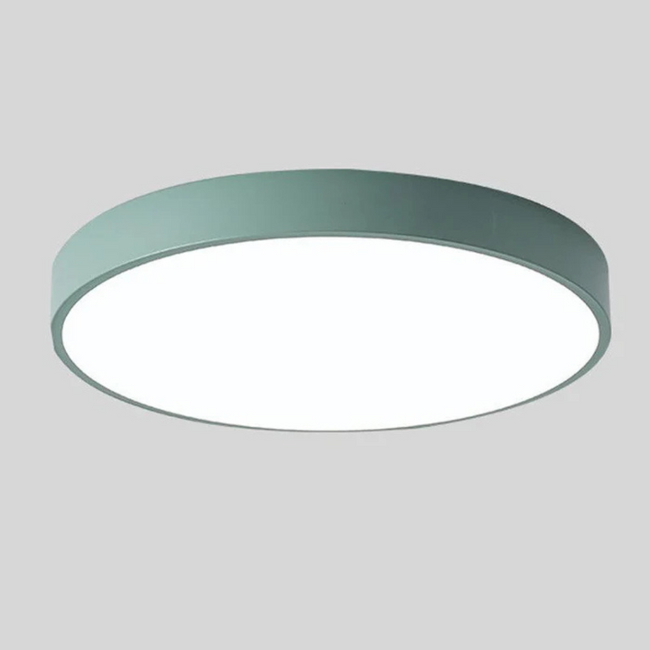 Delos Scandi-loftlampe i træ | Naturlig LED-designlampe
