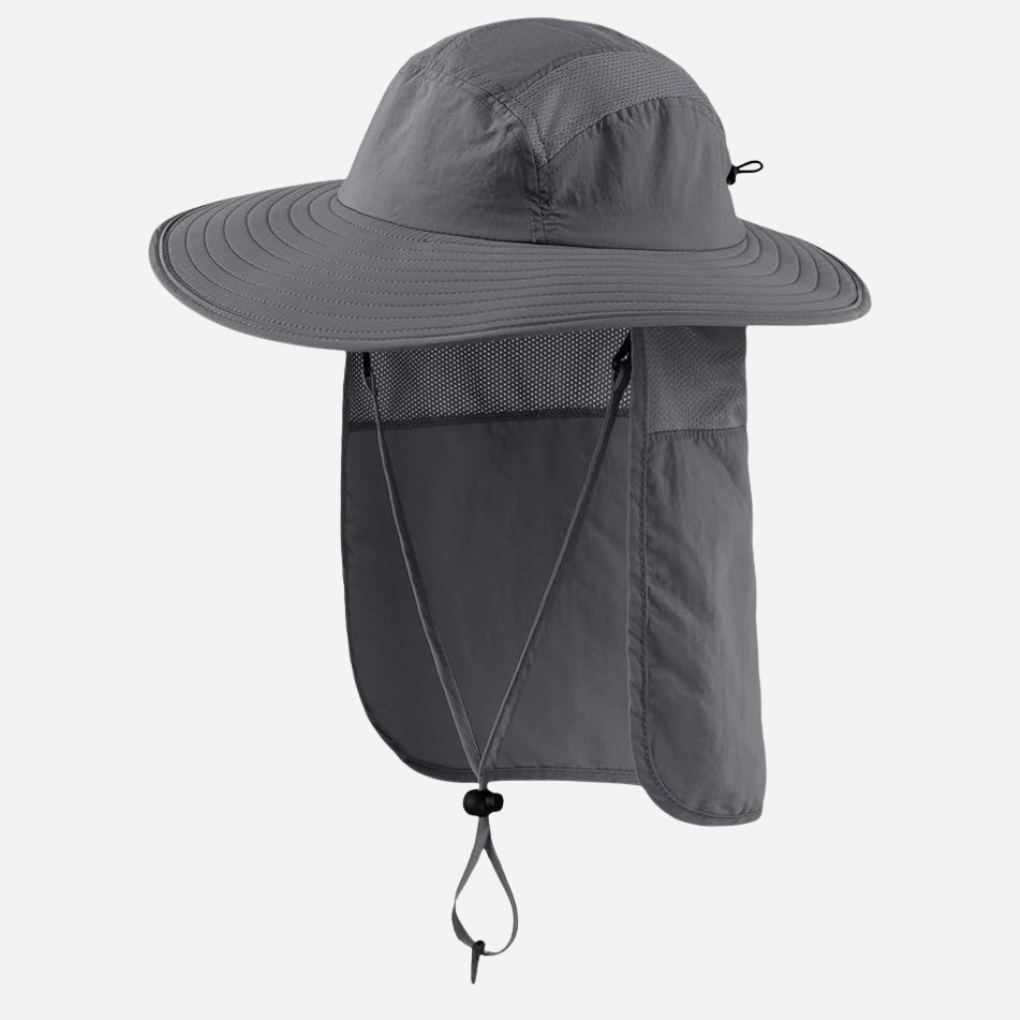 Fiskerhat med Nakke Flap til Udendørs Beskyttelse