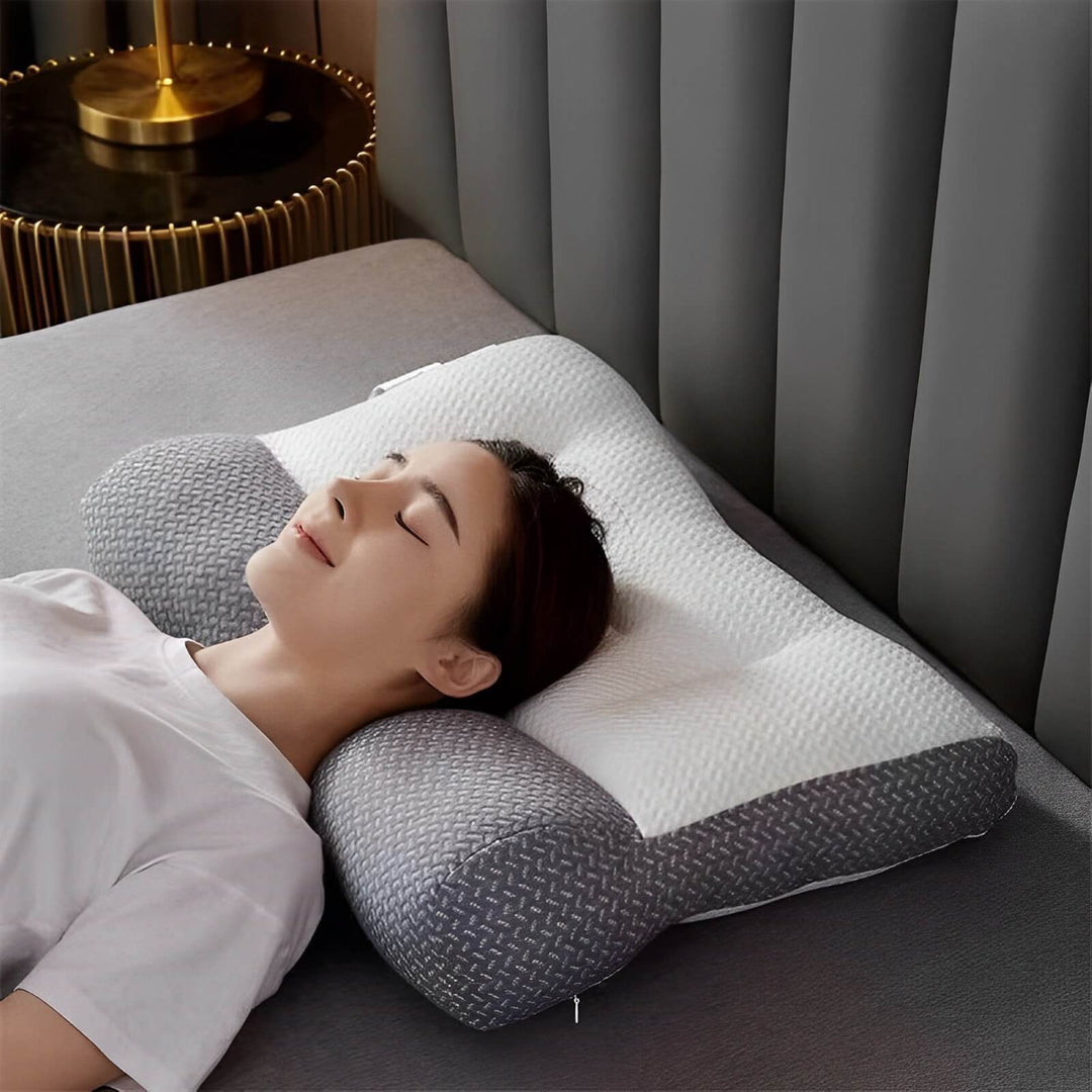 Ergonomisk pude, grå - OrthoComfort