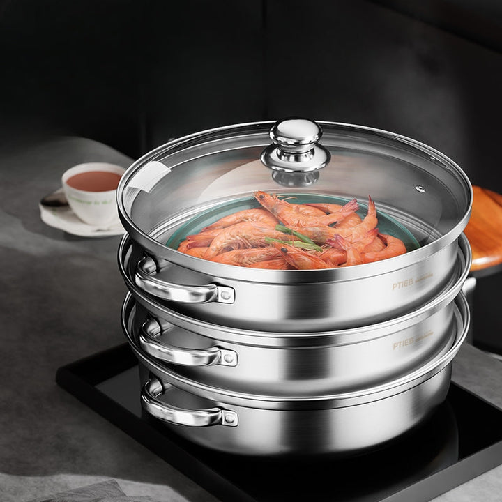 3-etagers dampkoger – NutriSteam