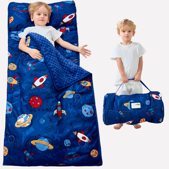 Tumling Nap Mat med Pude og Tæppe