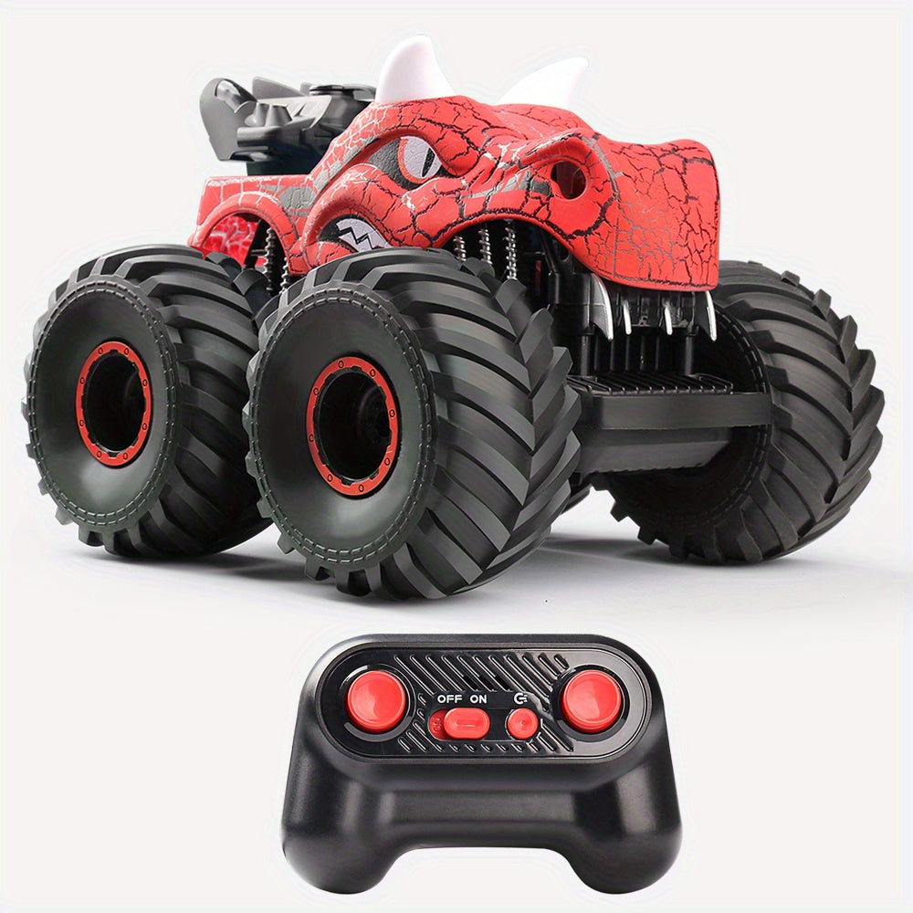 DinoBlaze stuntbil - spektakulær RC-monstertruck med røg og lys
