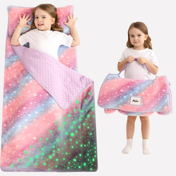Tumling Nap Mat med Pude og Tæppe