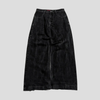 Sorte højtaljede baggy jeans