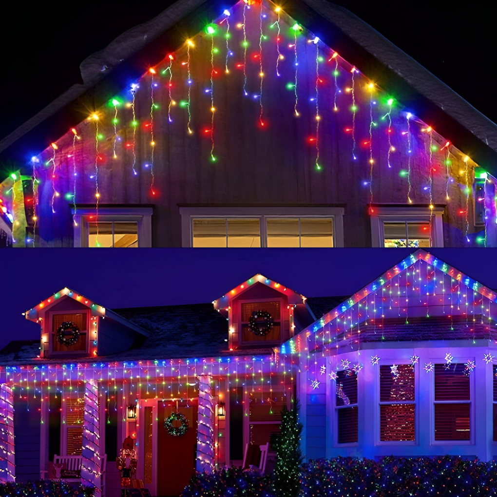 Magisk LED-lysgardin