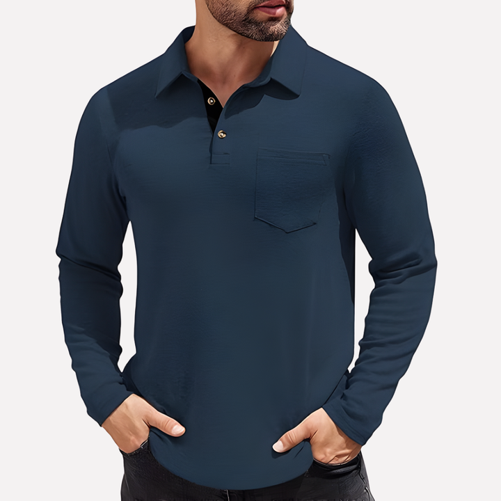 Mænds Casual Crew Neck T-Shirt – Klassisk Stil til Hverdagsbrug