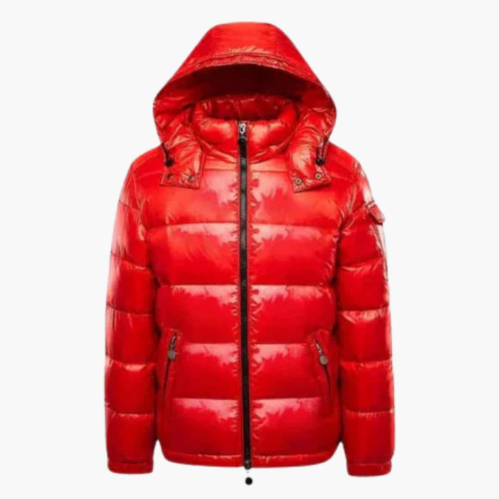 Unisex Puffer Jakke med Hætte Udsalgspris