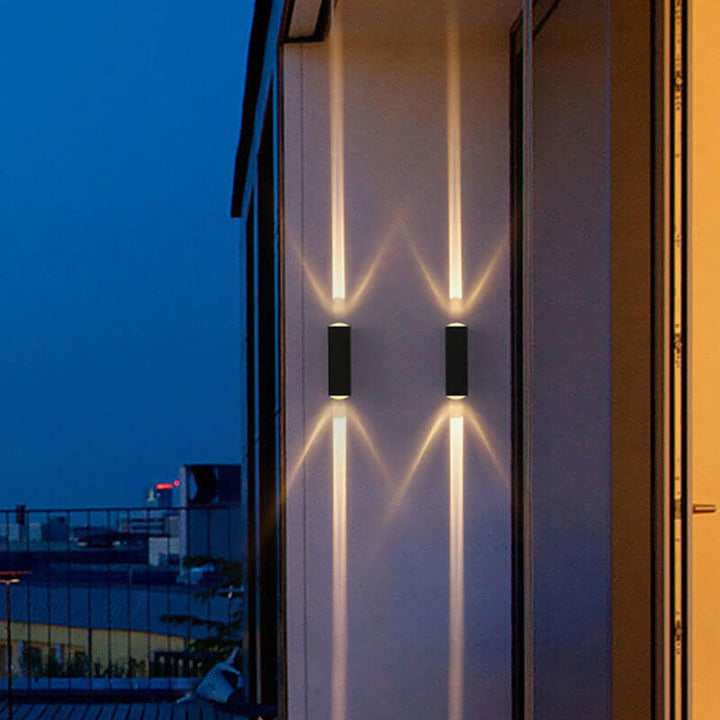 Vandtæt LED-udendørsvæglampe moderne til terrasse og have