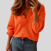 Chic flæsebluse