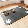 Pet Fodringsmat - Absorberende Pet Placemat til Mad og Vand Skål