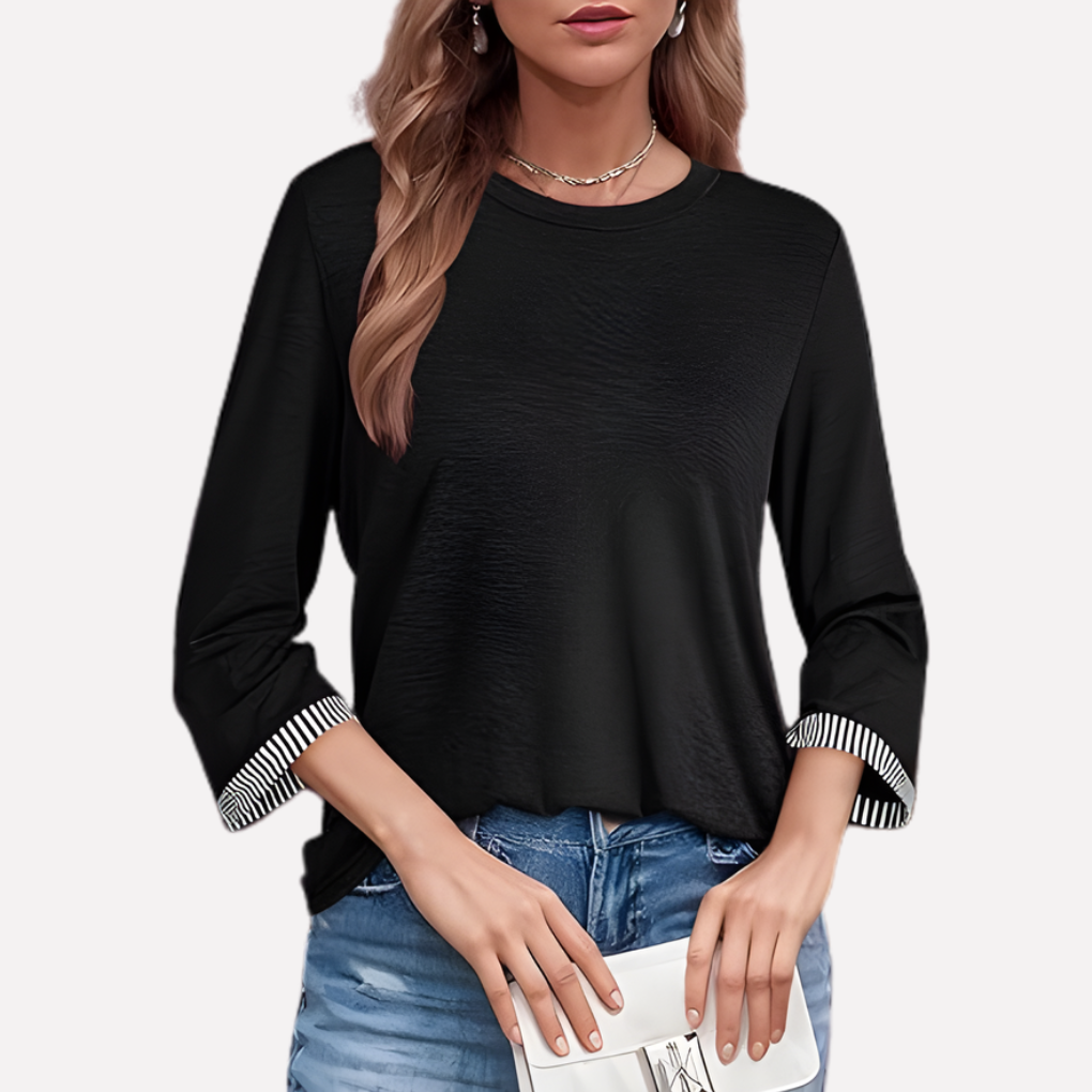 Kvinders 3/4 Ærmet T-shirt