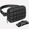 Quilted Mini Taske med Ekstra-Lang Rem