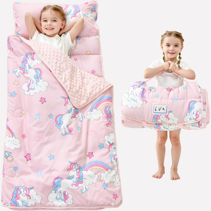 Tumling Nap Mat med Pude og Tæppe