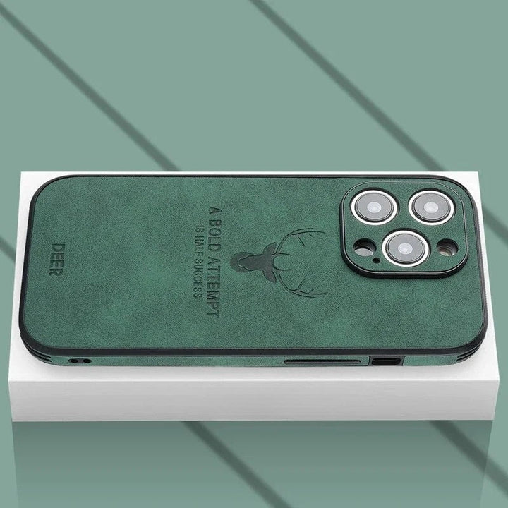 Luksus iPhone-cover i hjorteskind - Veltro