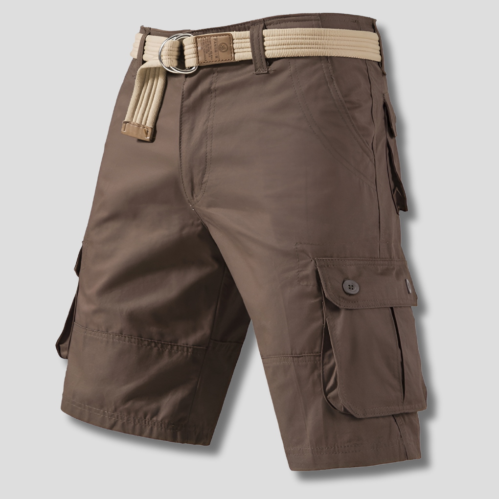 Herre cargo shorts med flere lommer