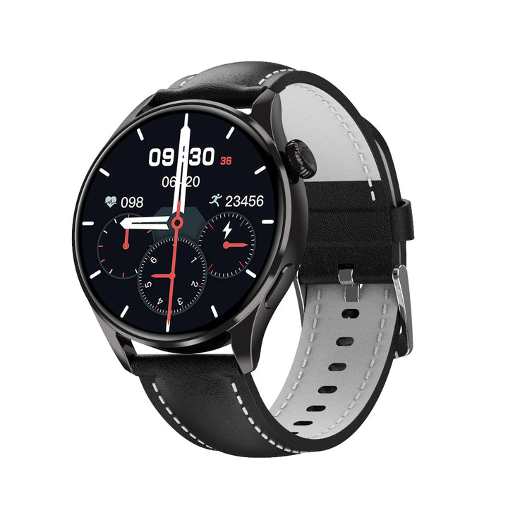 Vandtæt smartwatch med blodtryksmåler, iltmætning og søvnovervågning