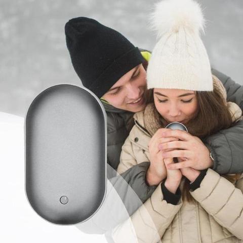 Genopladelig håndvarmer og powerbank, hurtig varme med USB-C-opladning