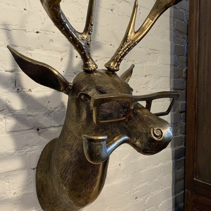 Legende dyrehoved-vægdekoration - WallCritters