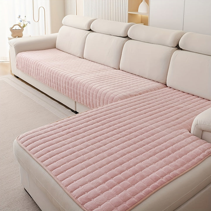 Elegant betræk til quiltet sofa – komfort og beskyttelse