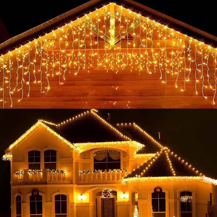 Magisk LED-lysgardin