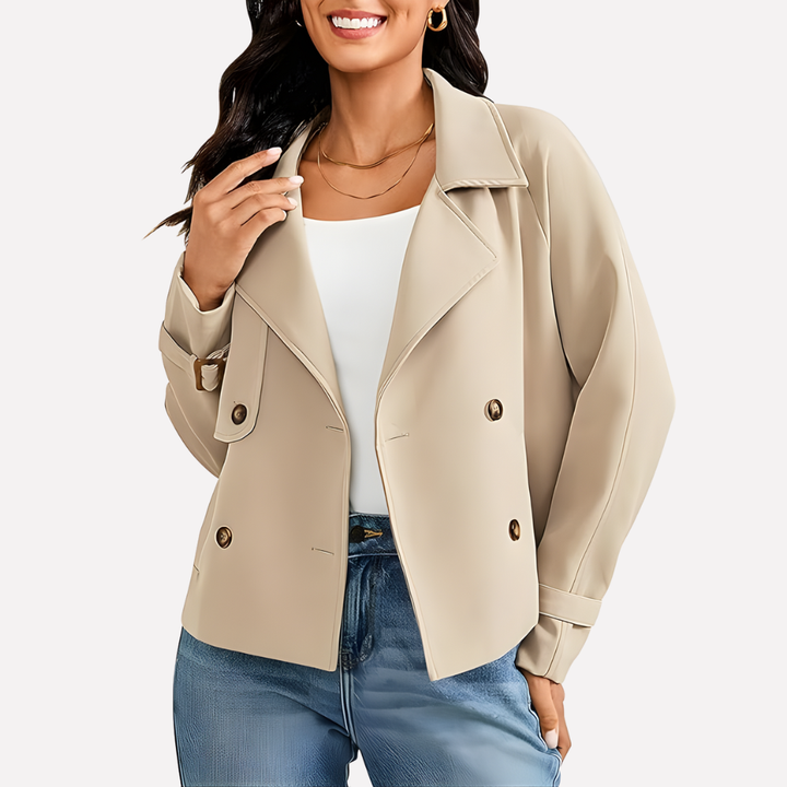 Kvinders Blazer Jakke – Klassisk Erhverv og Casual Stil