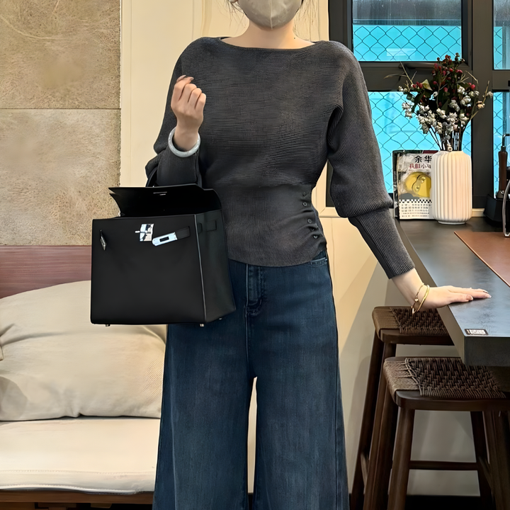 Kvinders Off-The-Shoulder Sweater