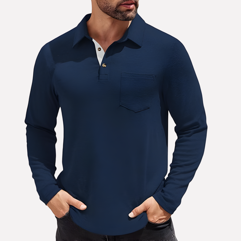 Mænds Casual Crew Neck T-Shirt – Klassisk Stil til Hverdagsbrug