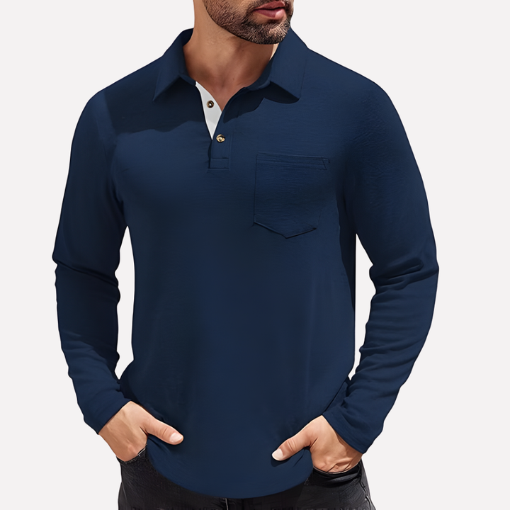 Mænds Casual Crew Neck T-Shirt – Klassisk Stil til Hverdagsbrug