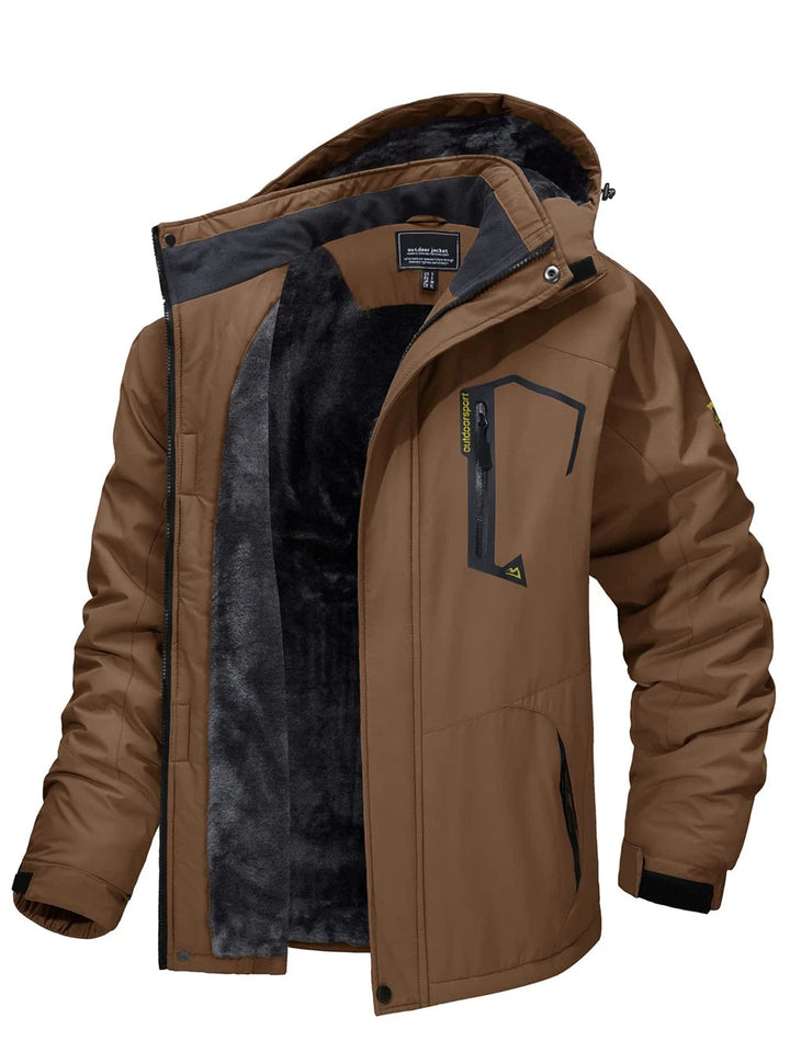Laurens Summit Parka | Fleeceforet jakke med hætte
