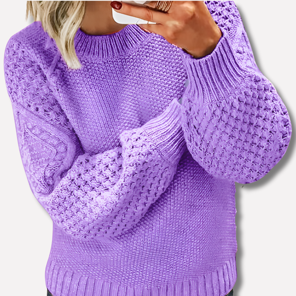 Elegant varm sweater til kvinder