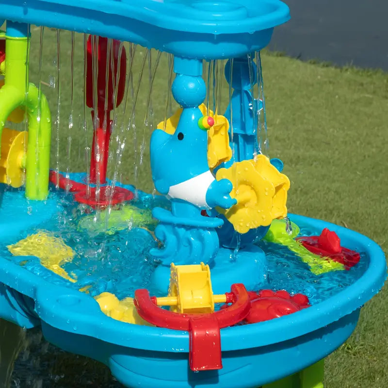 SplashTower sand- og vandbord i tre niveauer