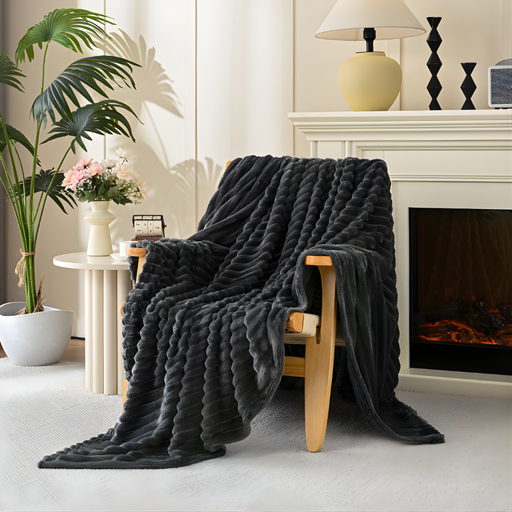 Faux Fur Kastetæppe
